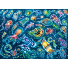Puzzle Specii Marine Colorate, 500 Piese Ravensburger - 1